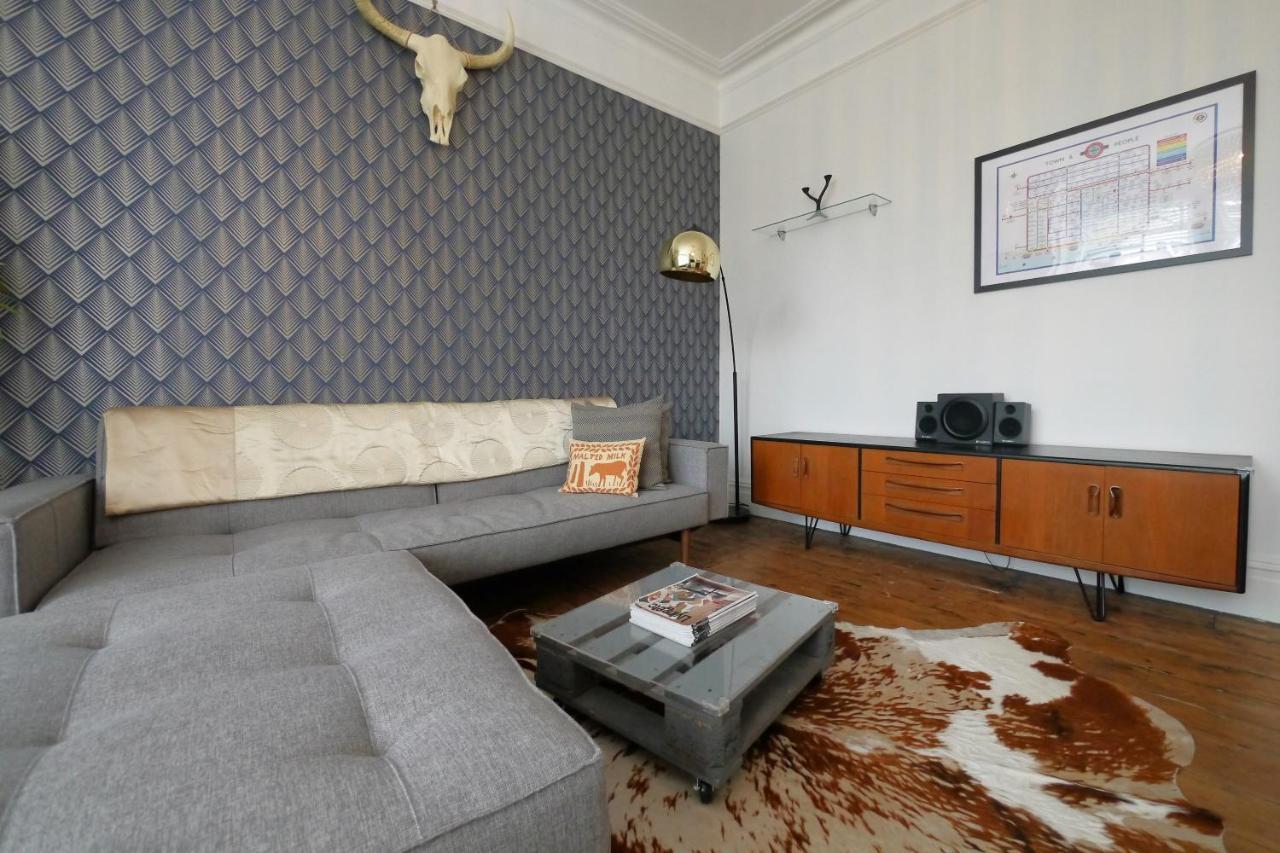 Quirky Spacious Ground Floor Victorian Garden Flat Worthing Eksteriør billede