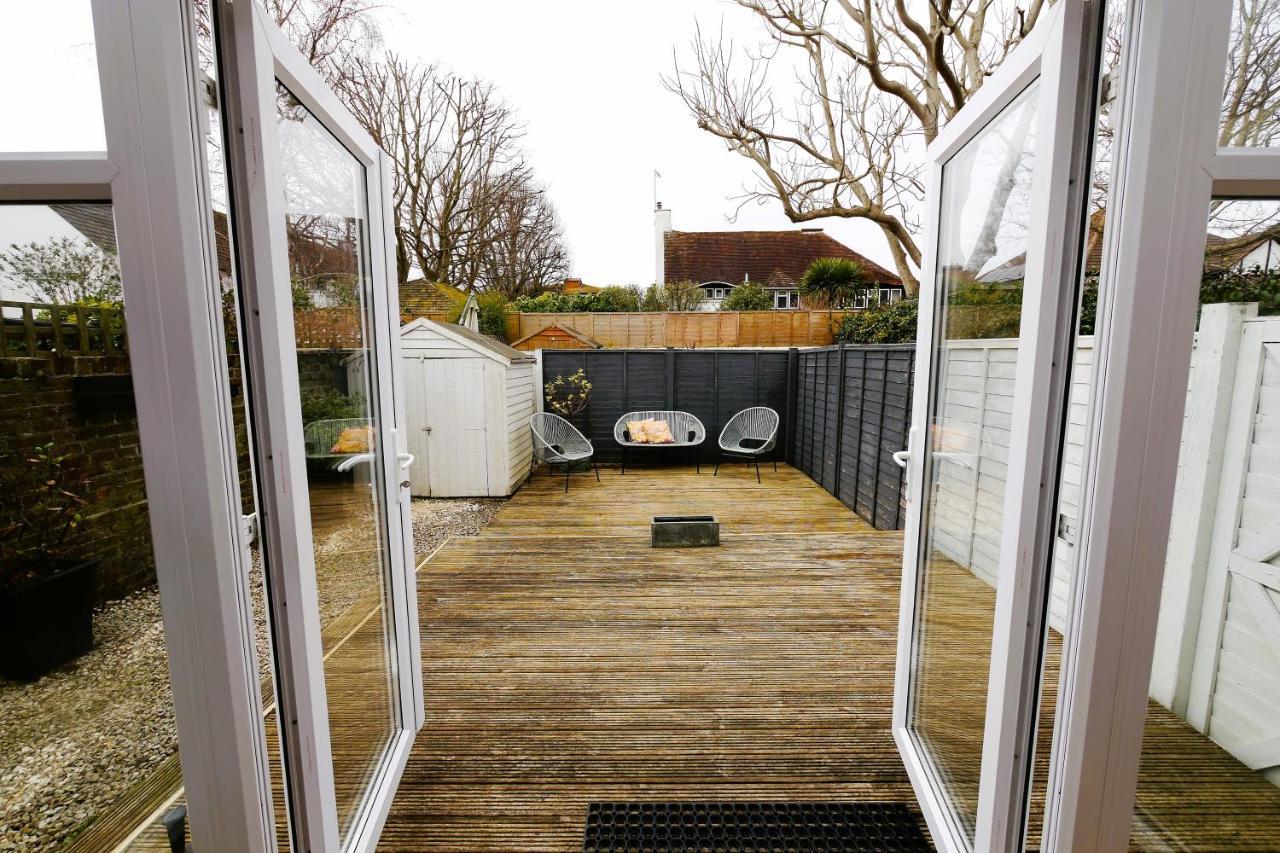 Quirky Spacious Ground Floor Victorian Garden Flat Worthing Eksteriør billede